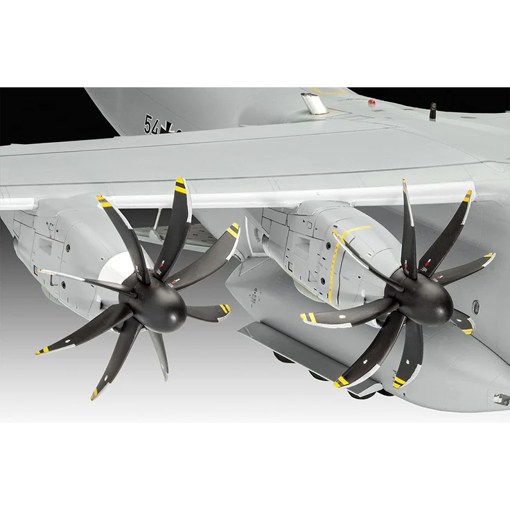 Revell REV-03929 Airbus A400M Atlas, Flugzeugmodellbausatz 1:72, 64,4 cm 03929, unlackiert – Bild 6