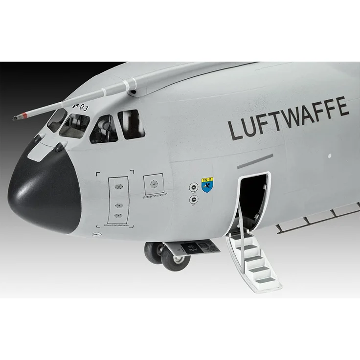 Revell REV-03929 Airbus A400M Atlas, Flugzeugmodellbausatz 1:72, 64,4 cm 03929, unlackiert – Bild 7