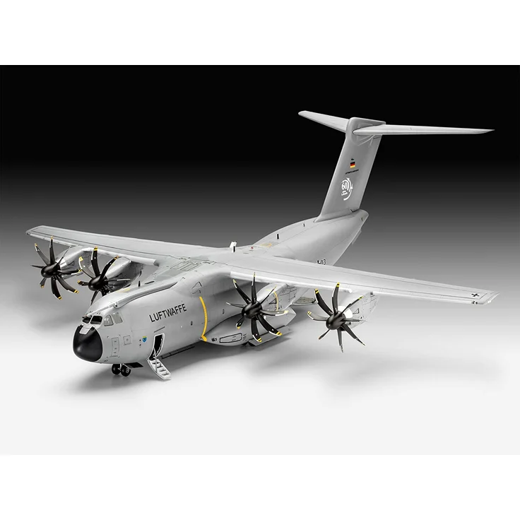 Revell REV-03929 Airbus A400M Atlas, Flugzeugmodellbausatz 1:72, 64,4 cm 03929, unlackiert – Bild 8