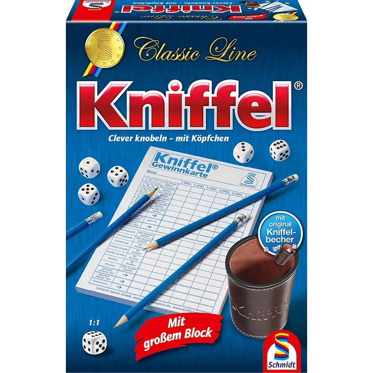 Schmidt Spiele Classic Line Kniffel – Bild 1