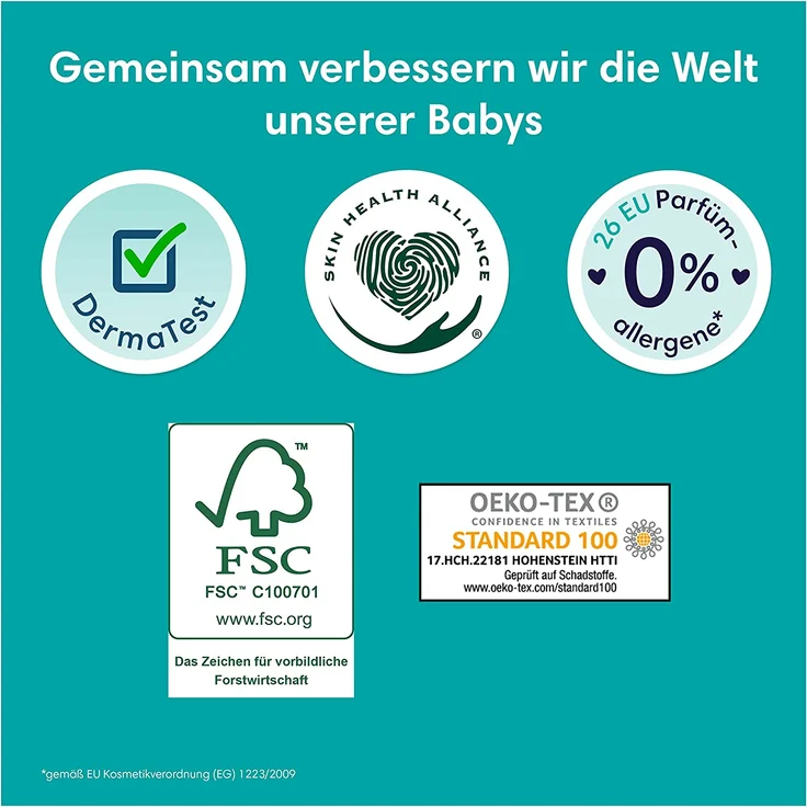 Pampers - Baby-Dry Windeln, Gr. 4+ Monatsbox, 1er Pack (1 x 152 Stück) – Bild 8