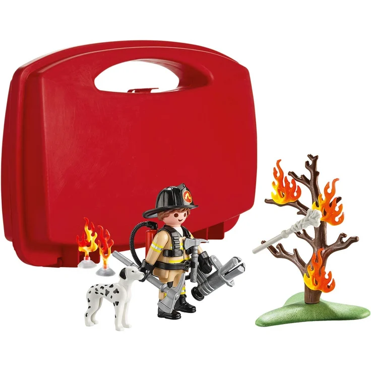 Playmobil City Action - Feuerwehrrettung mit Koffer – Bild 2