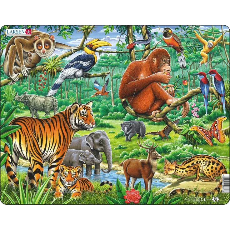 puzzle Maxi Jungle junior Karton 20 Teile