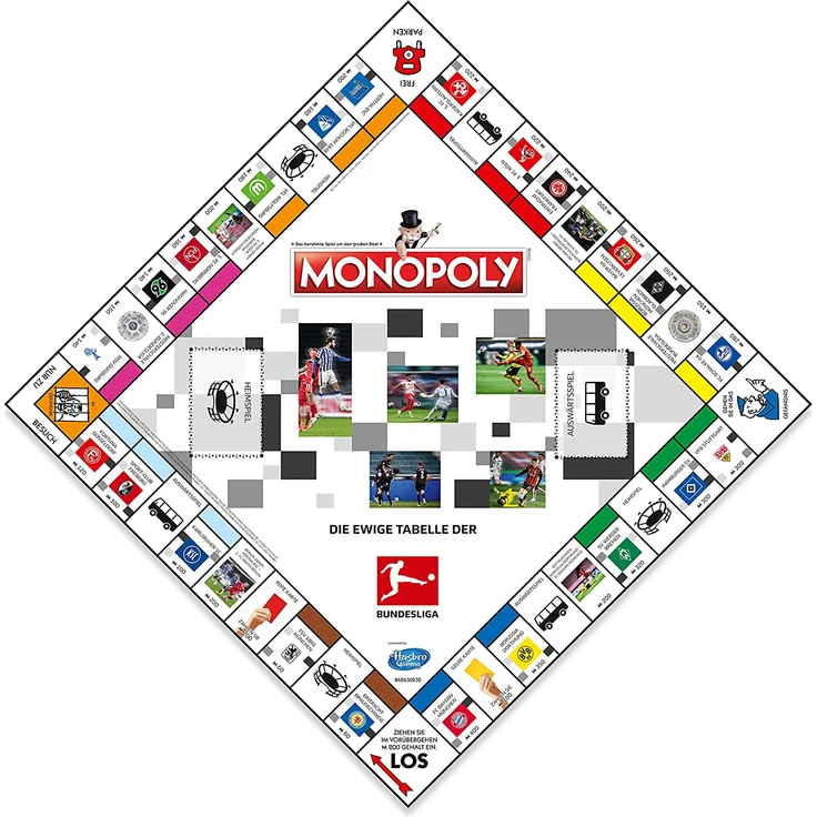 Winning Moves 47032 - Monopoly Bundesliga Edition, Fanartikel – Bild 3