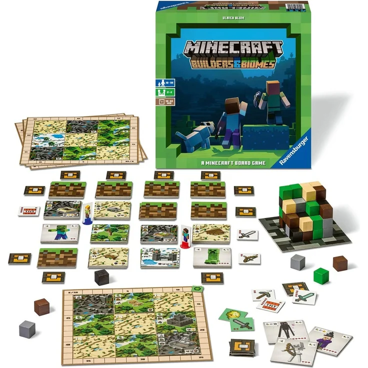 Ravensburger Spiel Minecraft Board Game Builders & Biomes – Bild 7