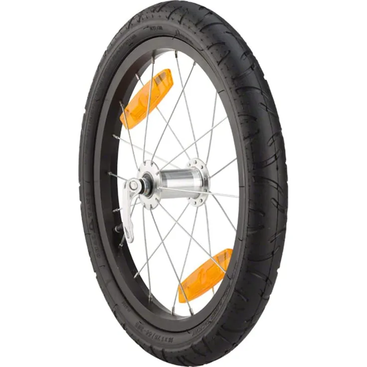 Burley Erwachsene Alu QR Laufrad, schwarz, 16 Zoll - Preisvergleich
