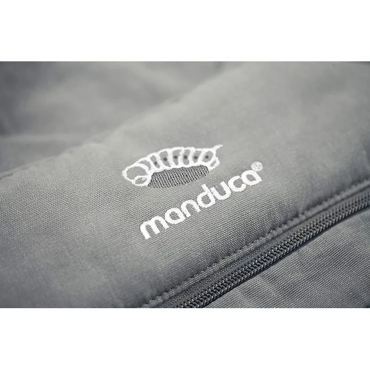 Manduca 'XT Cotton' Babytrage 2020, 3 Tragepositionen, in Grey White – Bild 3