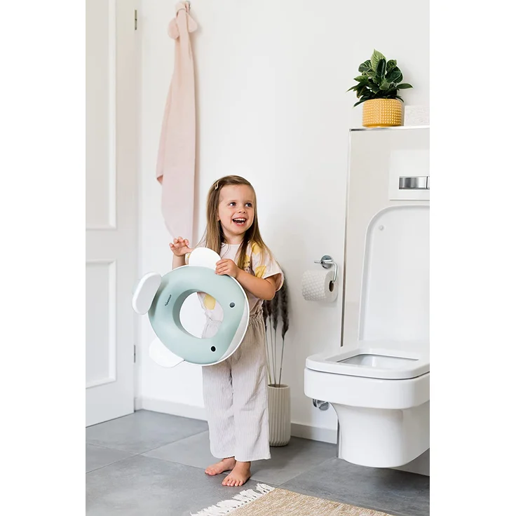Kindsgut Toilettenaufsatz Wal aquamarin – Bild 3