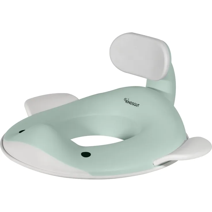 Kindsgut Toilettenaufsatz Wal aquamarin