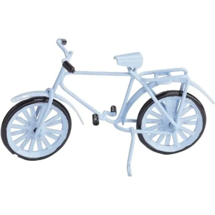 Miniatur-Fahrrad hellblau, ca. 9,5 x 6 cm