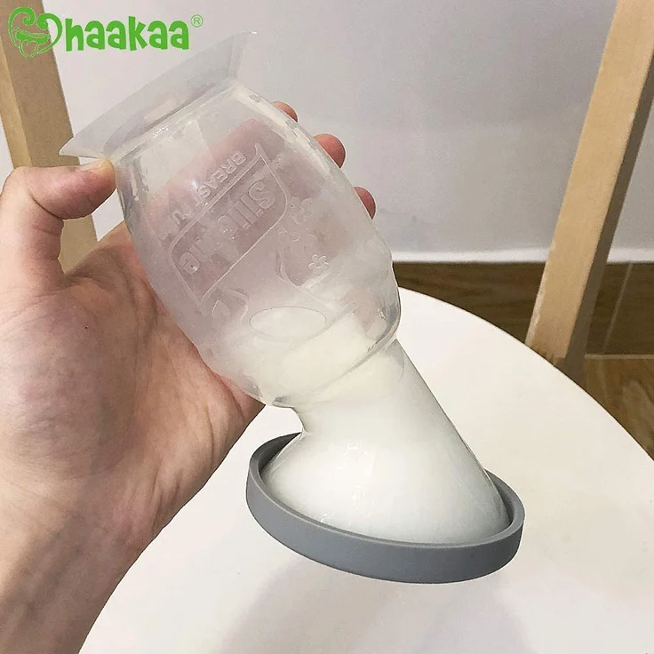 haakaa Silikondeckel, Silikonkappe, für Alle haakaa Manuelle Milchpumpe, Gesund und Harmlos, 10. 5 x 2. 3 cm – Bild 2