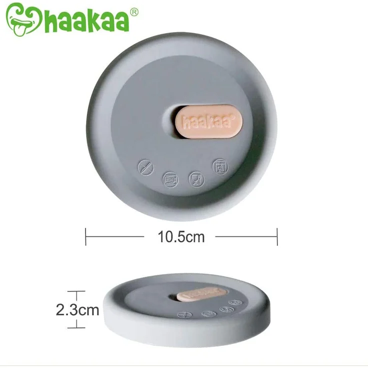 haakaa Silikondeckel, Silikonkappe, für Alle haakaa Manuelle Milchpumpe, Gesund und Harmlos, 10. 5 x 2. 3 cm – Bild 9