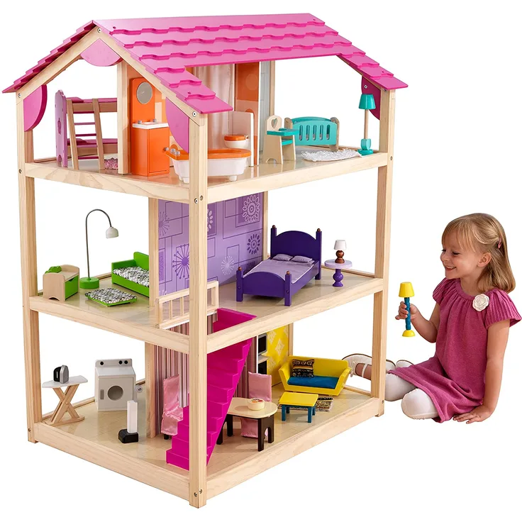 KidKraft 65078 Puppenhaus So Chic, Bunt