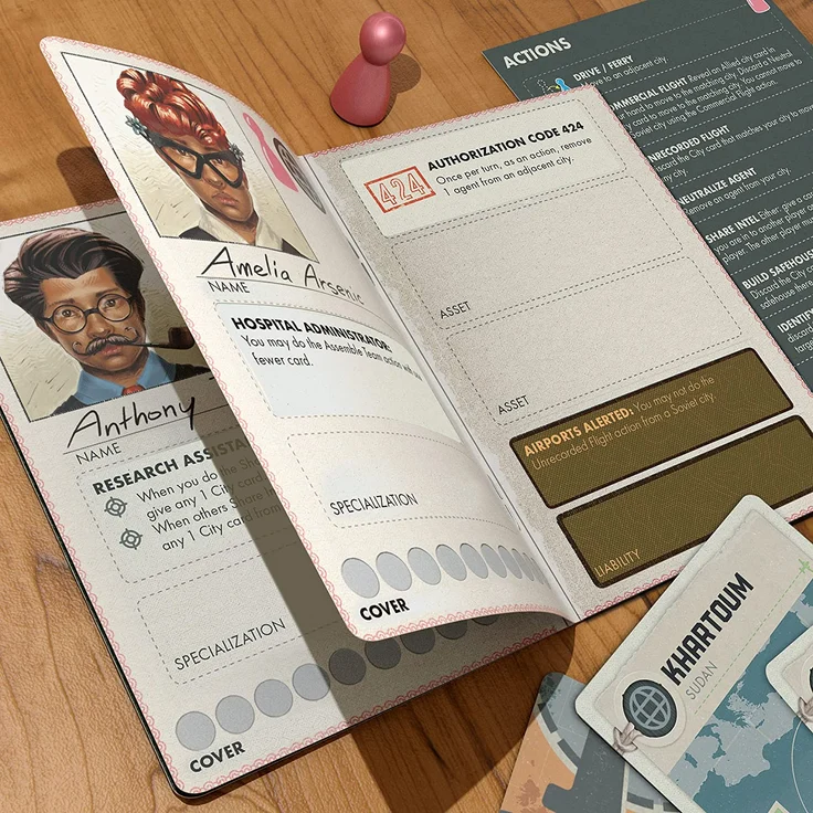 Z-Man Games brettspiel Pandemic Legacy Season 0 braun (en) – Bild 6