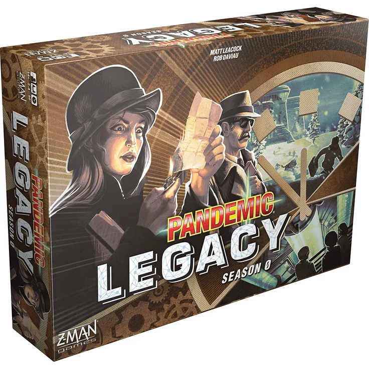 Z-Man Games brettspiel Pandemic Legacy Season 0 braun (en) – Bild 1