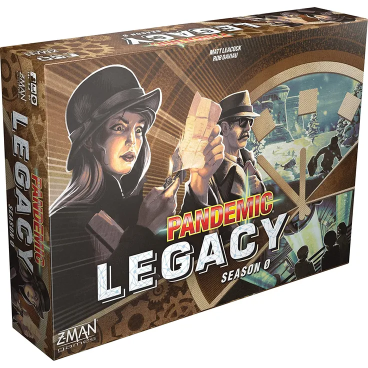 Z-Man Games brettspiel Pandemic Legacy Season 0 braun (en)