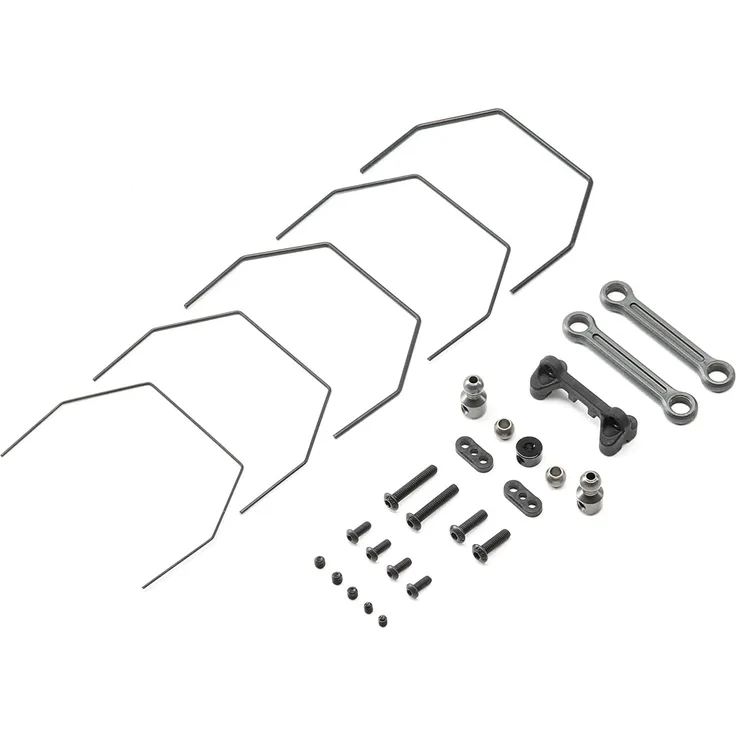 TEAM LOSI RACING Hecklenker-Set: 22 4. 0 Laydown