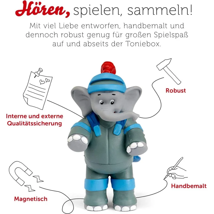 tonies® Hörfigur - Benjamin Blümchen als Ritter – Bild 3
