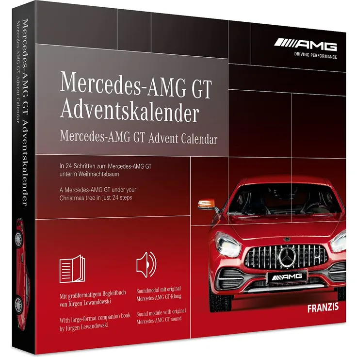 Franzis: Adventskalender Mercedes-AMG GT