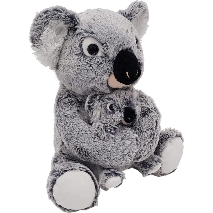Heunec 247673 MISANIMO Koala Bär mit Kind 27 cm, mehrfarbig – Bild 1