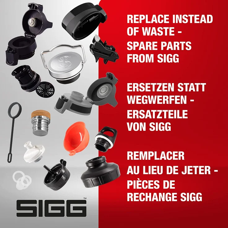 Sigg Uni Wmb One Top Verschluss, Grau, Einheitsgröße – Bild 5