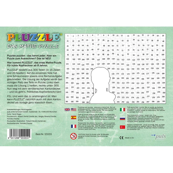 PLUZZLE - Das Mathe-Puzzle, 300 Teile – Bild 3