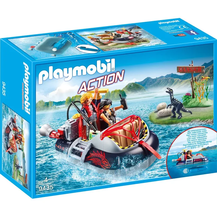 Playmobil Action Luftkissenboot mit Unterwassermotor 9435