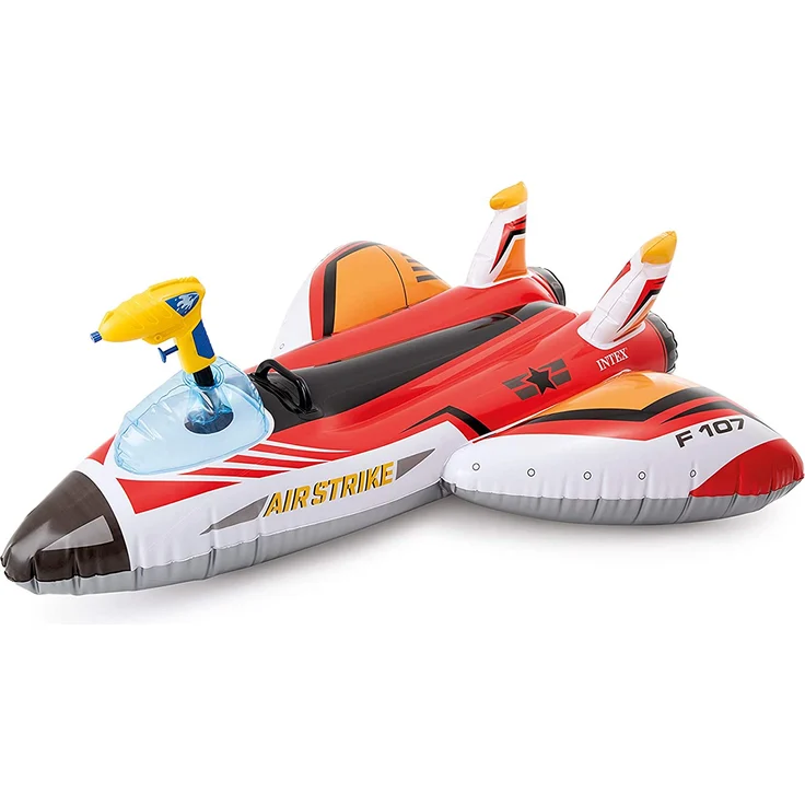 Intex aufblasbares Fahrzeug Flugzeug Junior 117 cm Vinylblau – Bild 7