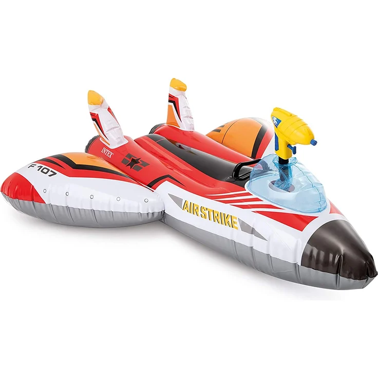 Intex aufblasbares Fahrzeug Flugzeug Junior 117 cm Vinylblau – Bild 6