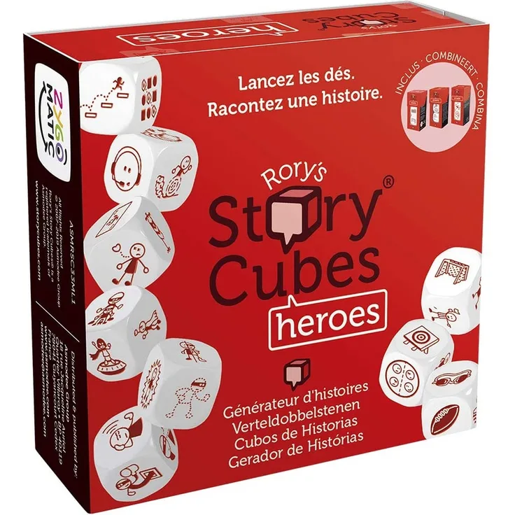 Zygomatic ASMRSC33ML1 Story Cubes Heroes, Farbe