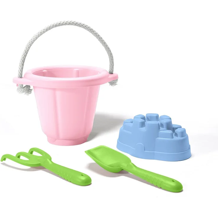 Green Toys Sandspielset Sandspielzeug, pink