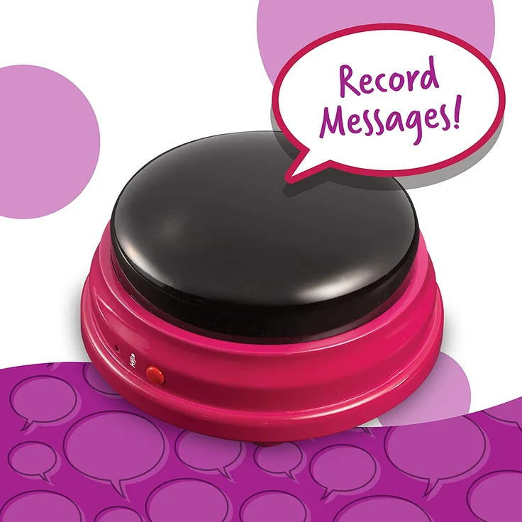 Learning Resources LER3769 Resources Buzzer mit Aufnahmefunktion (4 Stück), (Umverpackung kann abweichen) – Bild 5