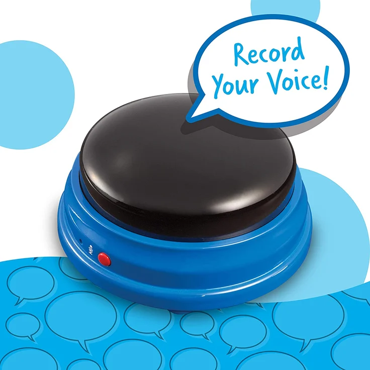 Learning Resources LER3769 Resources Buzzer mit Aufnahmefunktion (4 Stück), (Umverpackung kann abweichen) – Bild 2