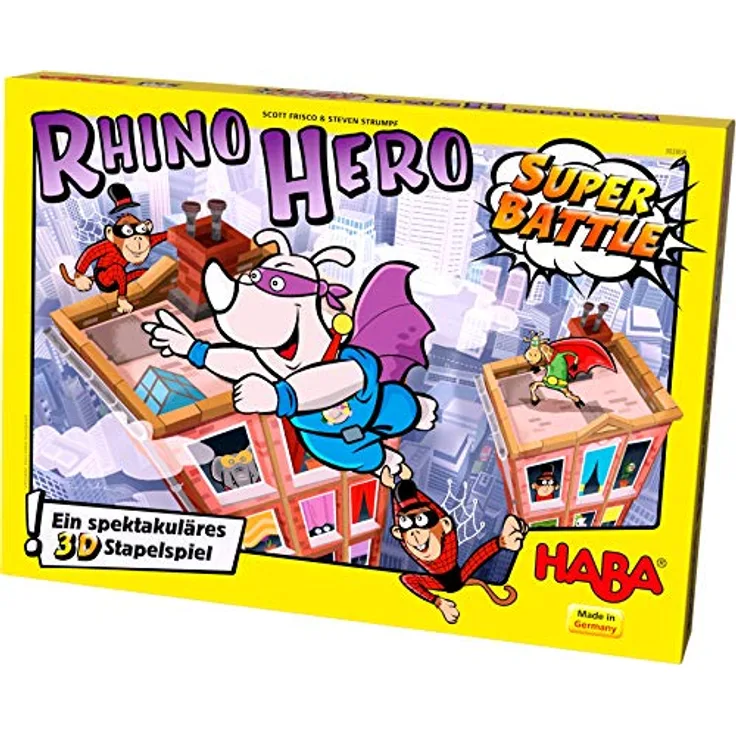 Haba Kinderspiel Rhino Hero Super Battle