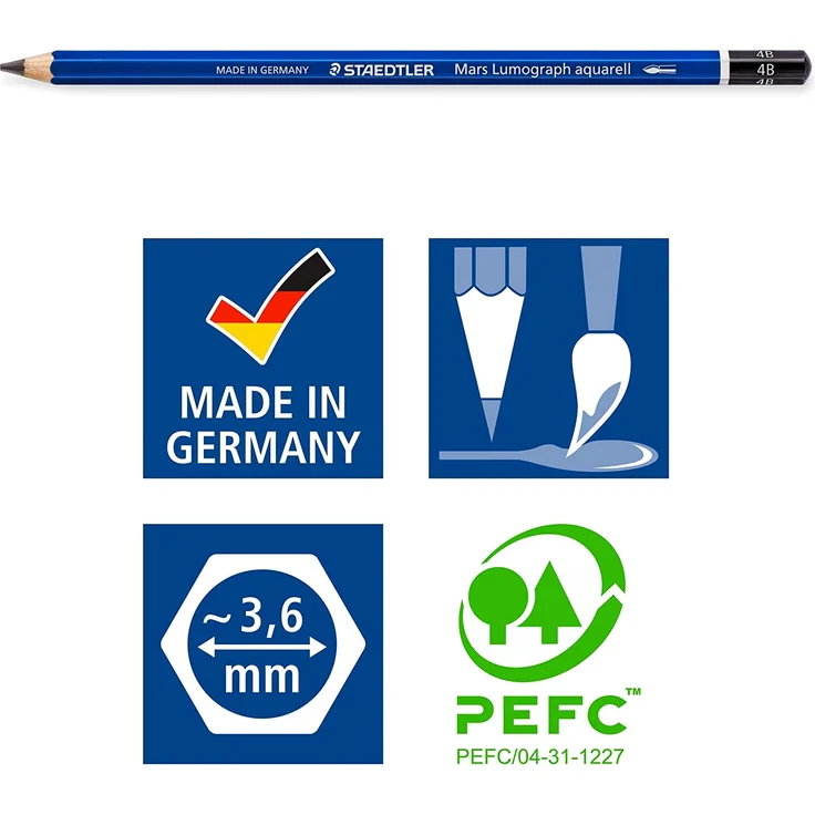 STAEDTLER Aquarellbleistift+Pinsel D. J. 661405 – Bild 5