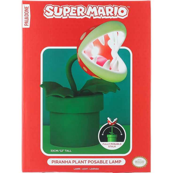 Lampe - Super Mario: Piranha Pflanze – Bild 1