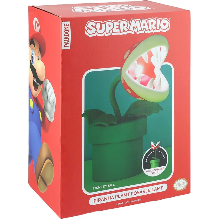 Lampe - Super Mario: Piranha Pflanze – Bild 2
