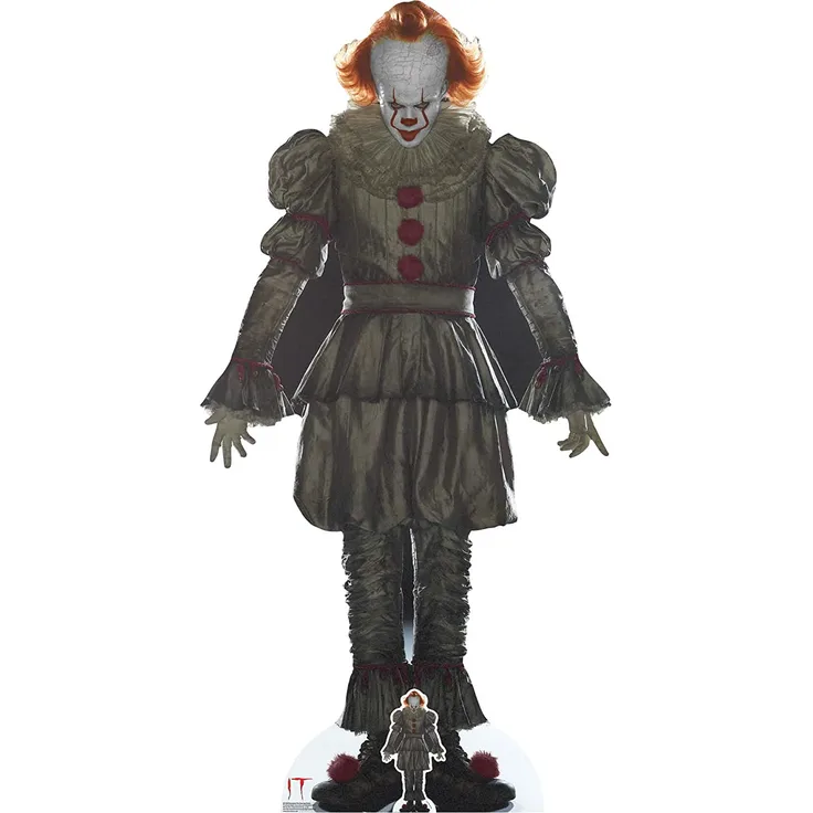 Stephen Kings ES Remake Pappaufsteller (Stand Up) - Pennywise The Dancing Clown (192 cm)