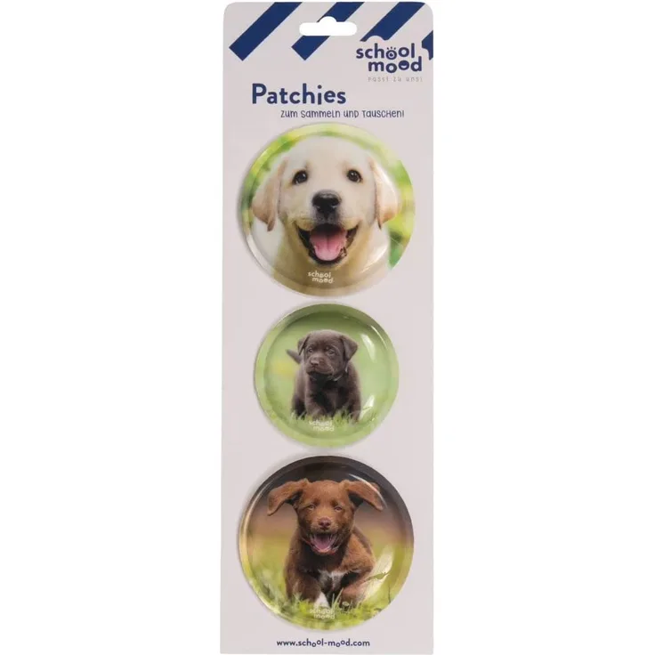 School Mood 3er Patchy-Set Leni Hund