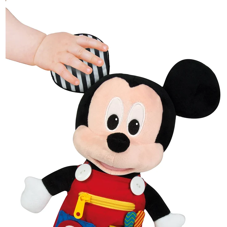 Clementoni 17224 Abilities Plush Disney Baby Plüsch-Mickey, Mehrfarben – Bild 5