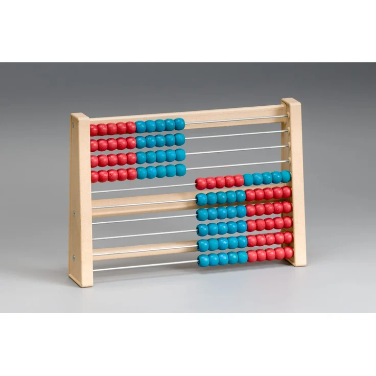 Rechenrahmen 100er Zahlenraum rot / blau – Bild 13