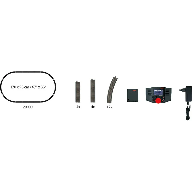 Mrklin 29000 H0 Set Digitaler Einstieg - Mobile Station Set + C-Gleise – Bild 2