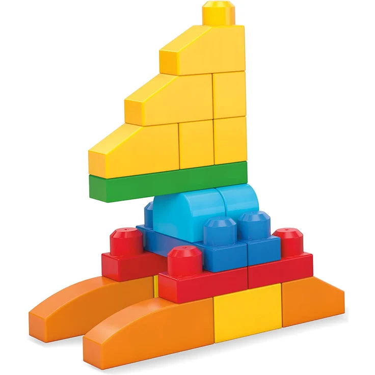 MEGA Bloks CNM43 - Bausteinebeutel, Deluxe 150 Teile, bunt, Spielzeug ab 1 Jahr – Bild 16