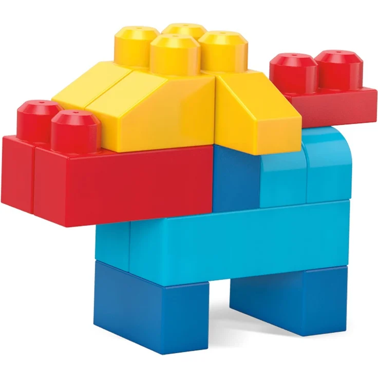 MEGA Bloks CNM43 - Bausteinebeutel, Deluxe 150 Teile, bunt, Spielzeug ab 1 Jahr – Bild 9