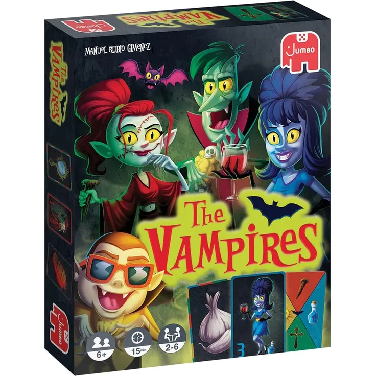 JUMBO 19822 The Vampires, Kartenspiel