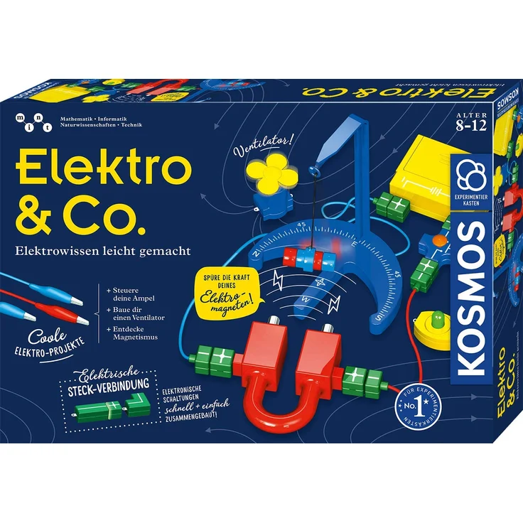 Kosmos Elektro und Co. Experimentierkasten – Bild 1
