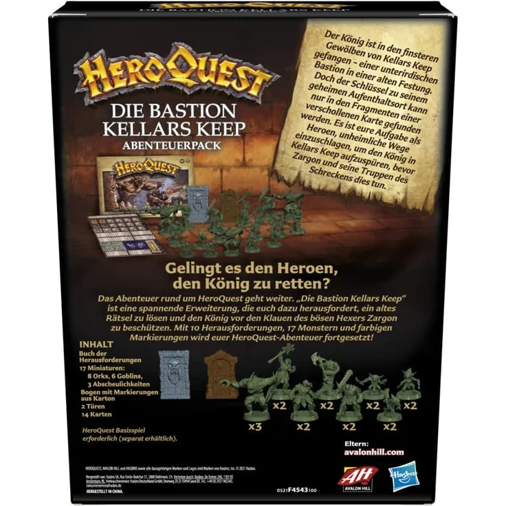 HeroQuest: Die Bastion Kellars Keep (Erw. ) (deutsch) – Bild 6