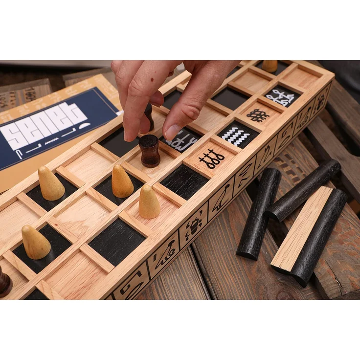 ROMBOL Senet - Das Brettspiel der Pharaonen, ein ägyptisches Würfelspiel, F. – Bild 7