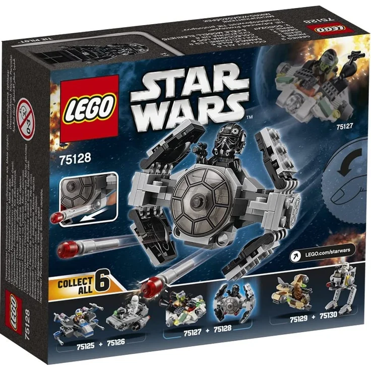 LEGO Star Wars 75128 - TIE Advanced Prototype – Bild 3