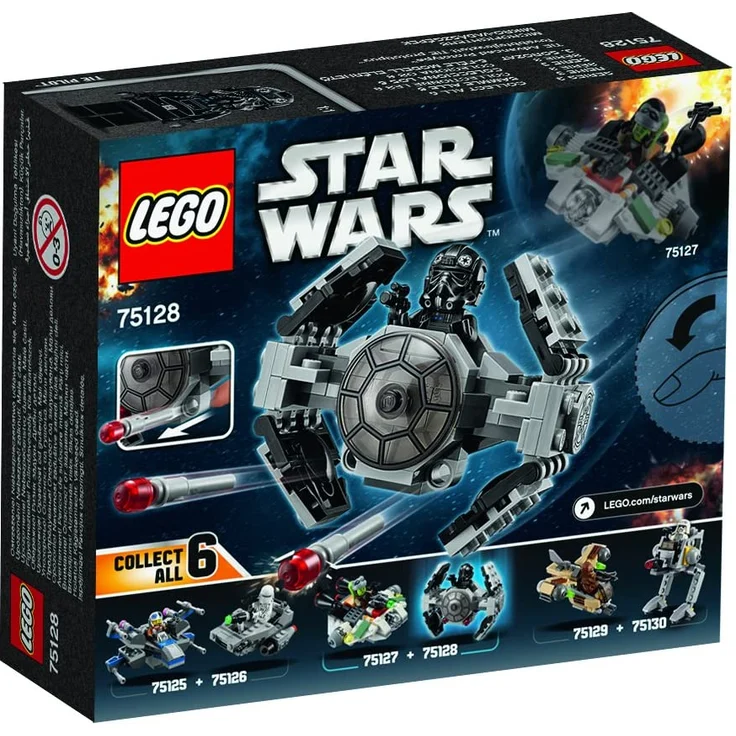 LEGO Star Wars 75128 - TIE Advanced Prototype – Bild 2